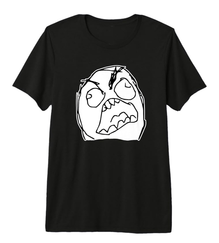 Rage Face Meme Premium T-Shirt