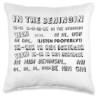 In the Beningin Throw Pillows