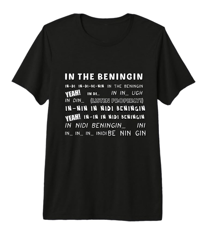 In the Beningin Premium T-Shirt