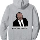 Why are you gay? Pullover Hoodie