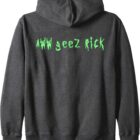 Aww Geez Rick Zip Hoodie