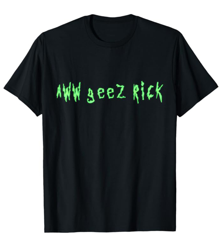Aww Geez Rick Standard T-Shirt
