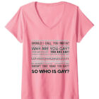 Why are you Gay? V-Neck T-Shirt
