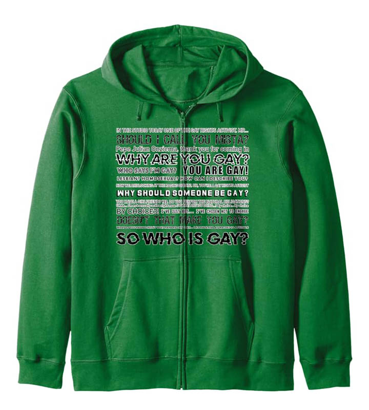 Why are you Gay? Zip Hoodie