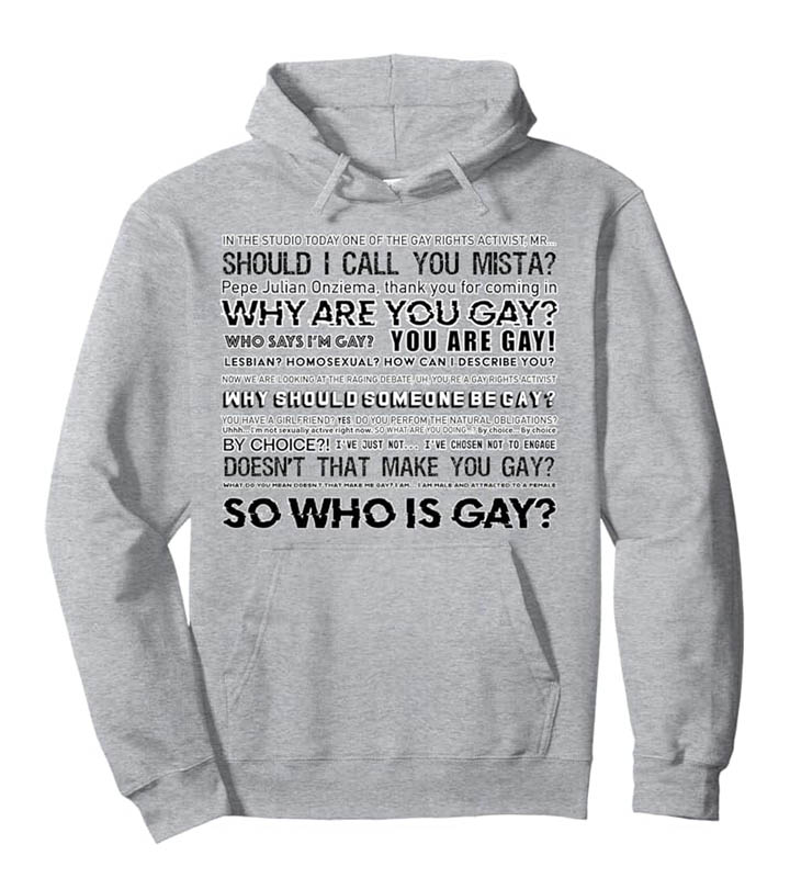Why are you Gay? Pullover Hoodie