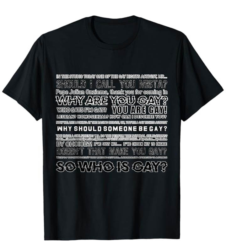 Why are you Gay? Standard T-Shirt