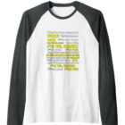 F you Tony! Raglan T-Shirt
