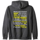 F you Tony! Zip Hoodie