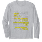 F you Tony! Long Sleeve T-Shirt