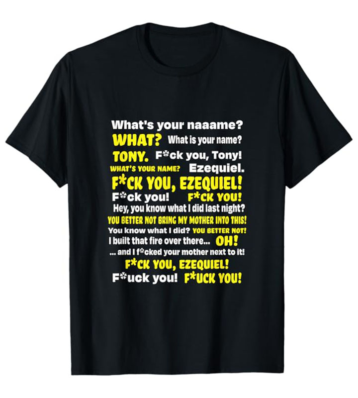 F you Tony Standard T-Shirt