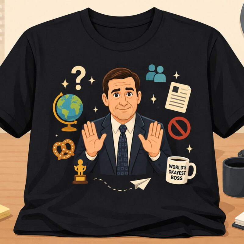 Don't Ever for Any Reason Shirt: Michael Scott's Advice