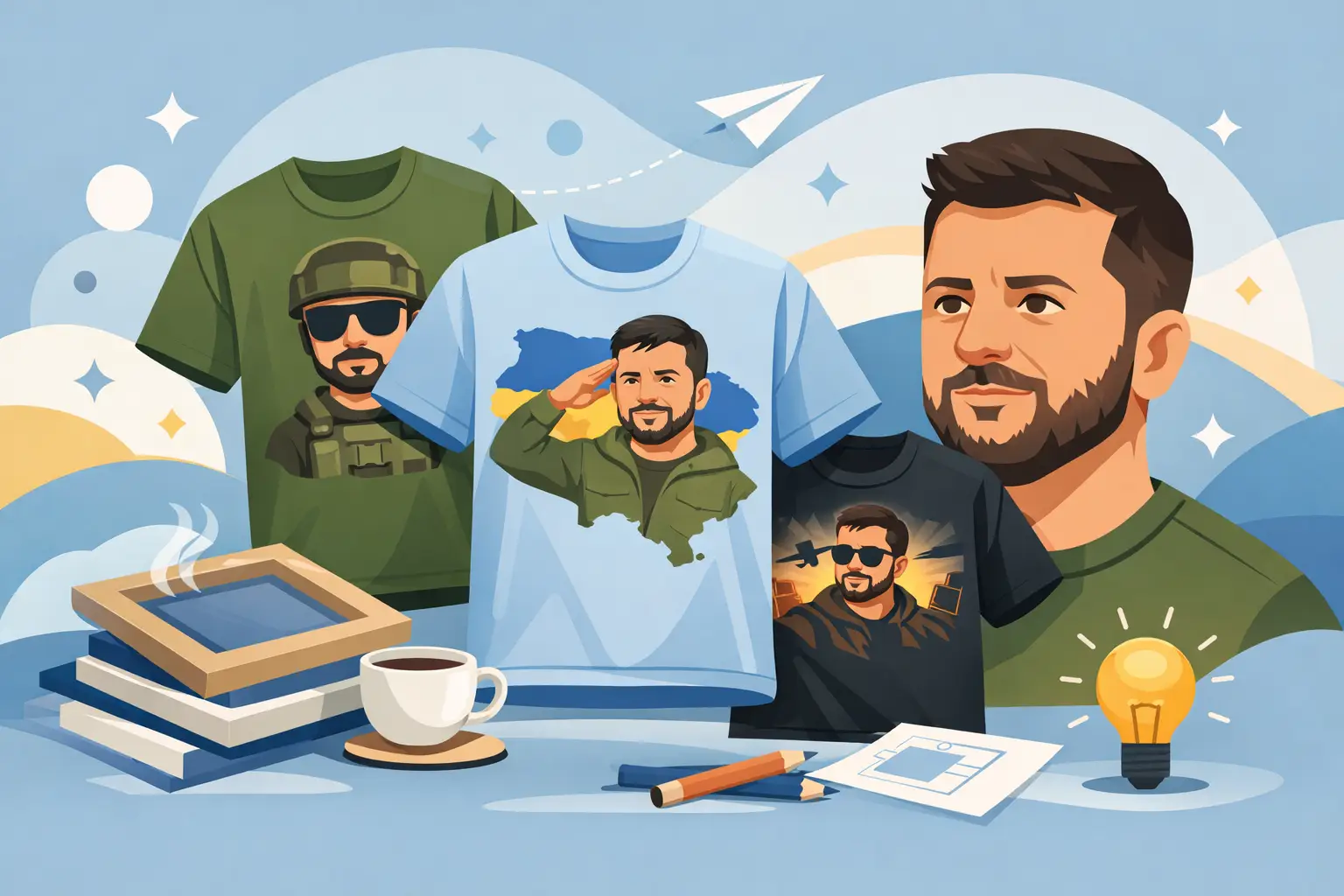 Volodymyr Zelensky Novelty Shirt Ideas That Land